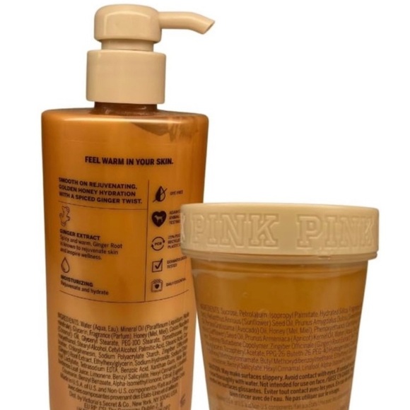 BRAND NEW Victoria 's Secret PINK Honey ginger set - Picture 8 of 8